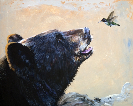 The Bear and the Hummingbird